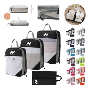 4-Set Compression Travel Storage Bags
